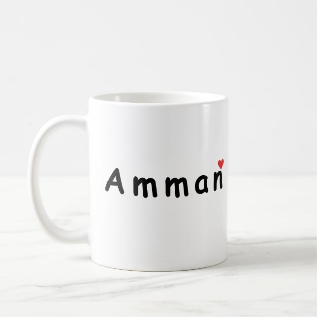 I kärlek Amman Kaffemugg (Vänster)