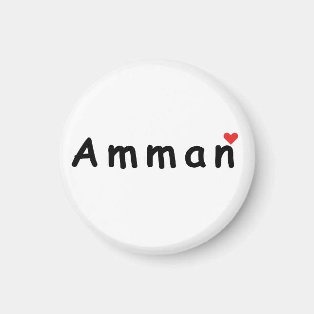 I kärlek Amman Magnet (Framsidan)