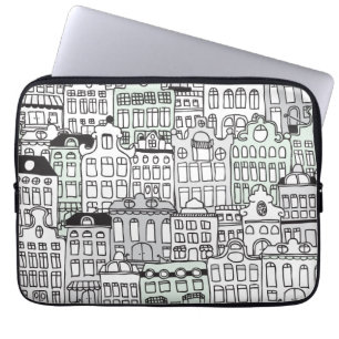 I kärlek amsterdam dutch ikon laptop sleeve