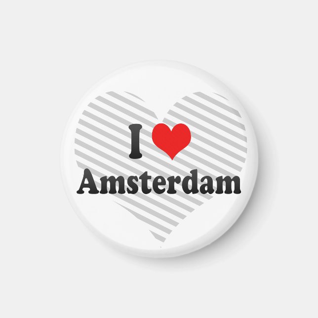 I Kärlek Amsterdam, Nederländerna Magnet (Framsidan)