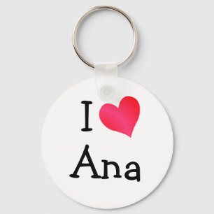 I Kärlek Ana Nyckelring
