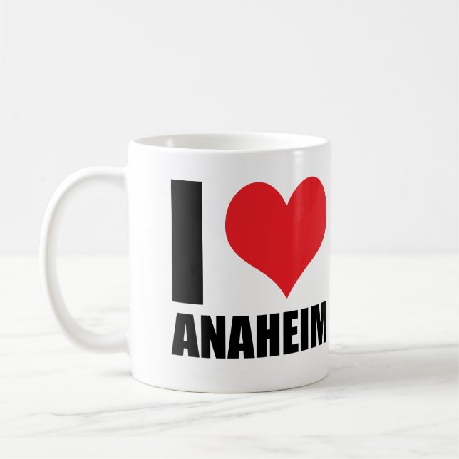 I kärlek Anaheim Kaffemugg (Vänster)