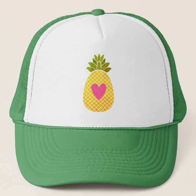 I kärlek Ananas Keps (Framsida)
