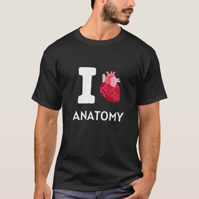 I Kärlek ANATOMY Doktor Nurse Tee (Framsida)