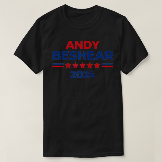 I Kärlek Andy Beshear T Shirt (Design framsida)