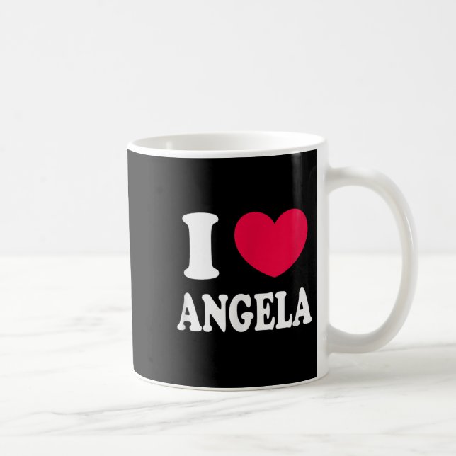 I Kärlek Angela Kaffemugg (Höger)