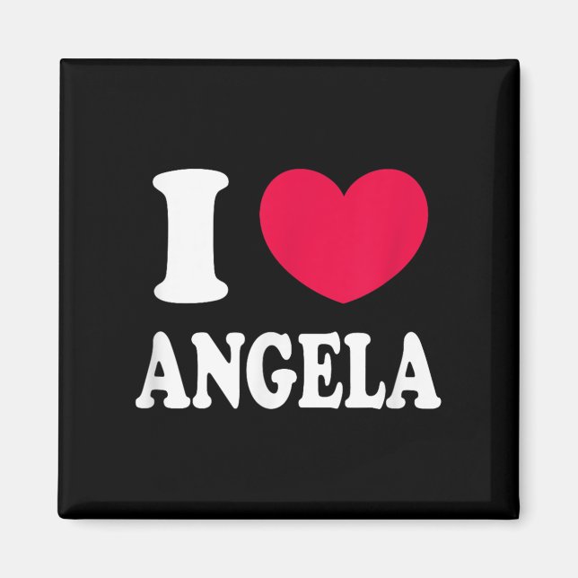 I Kärlek Angela Magnet (Framsidan)