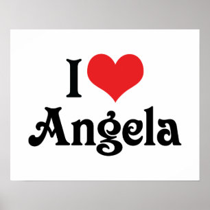 I Kärlek Angela Poster