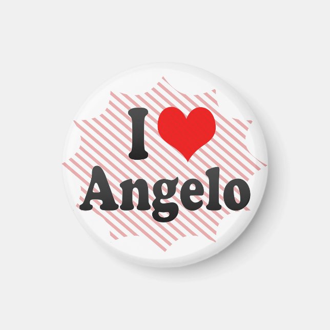 I kärlek Angelo Magnet (Framsidan)