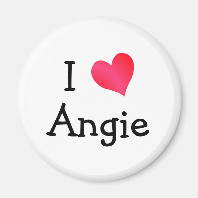 I Kärlek Angie Magnet (Framsidan)