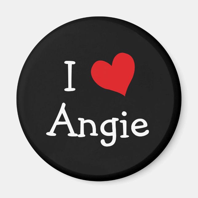 I Kärlek Angie Magnet (Framsidan)