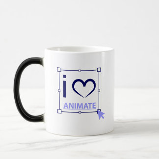 I Kärlek Animate Magisk Mugg