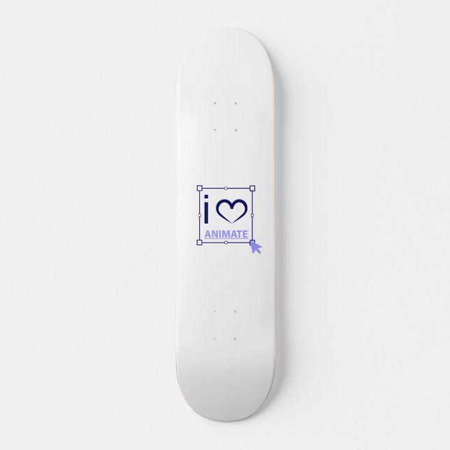 I Kärlek Animate Mini Skateboard Bräda 18,5 Cm (Framsida)