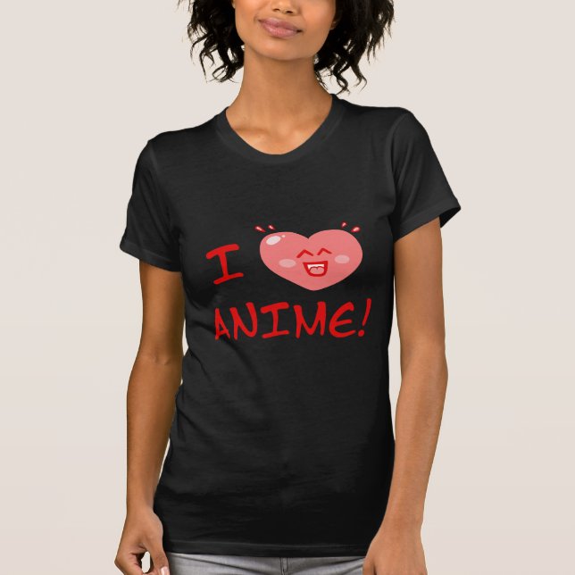I Kärlek Anime T-shirt (Framsida)