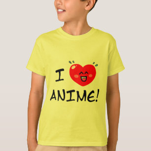 I Kärlek Anime T-shirt