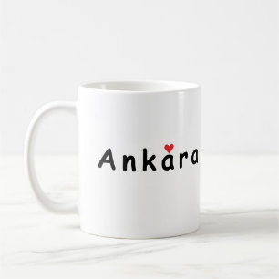 I kärlek Ankara Kaffemugg
