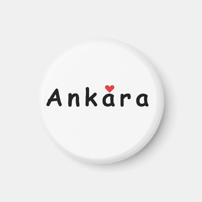 I kärlek Ankara Magnet (Framsidan)