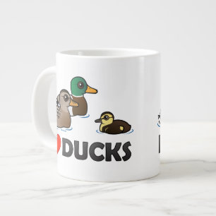 I Kärlek Ankor Jumbo Mugg