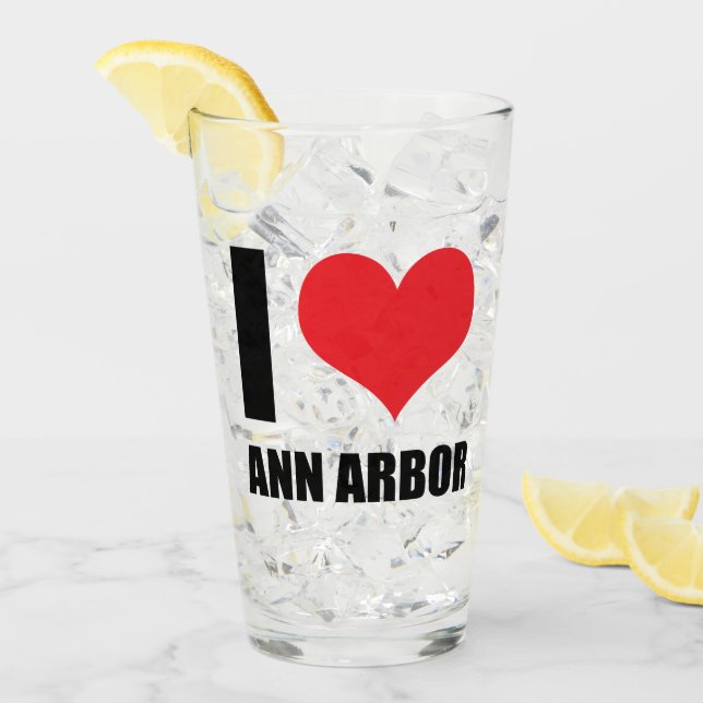 I kärlek Ann Arbor Glaskopp (Framsida Ice)