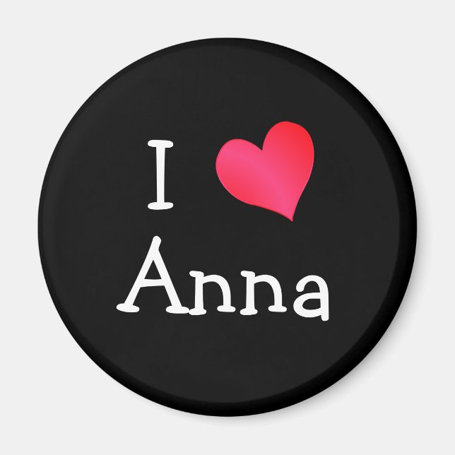 I Kärlek Anna Magnet (Framsidan)