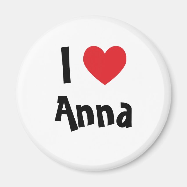 I Kärlek Anna Magnet (Framsidan)