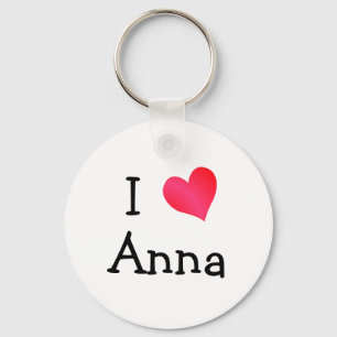 I Kärlek Anna Nyckelring
