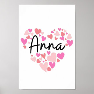 I kärlek Anna Poster