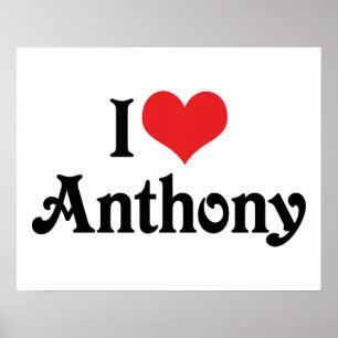 I Kärlek Anthony Poster