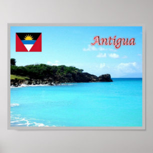 I KÄRLEK Antigua - Poster