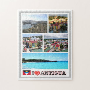 I KÄRLEK Antigua - Pussel