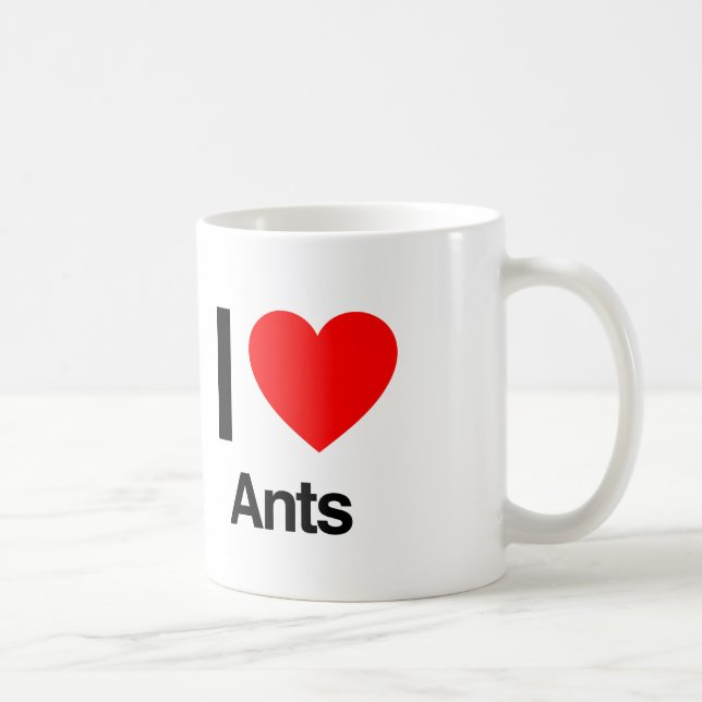 i kärlek ants kaffemugg (Höger)