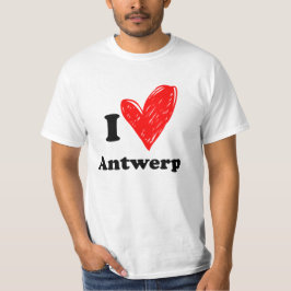 I kärlek Antwerpen T Shirt