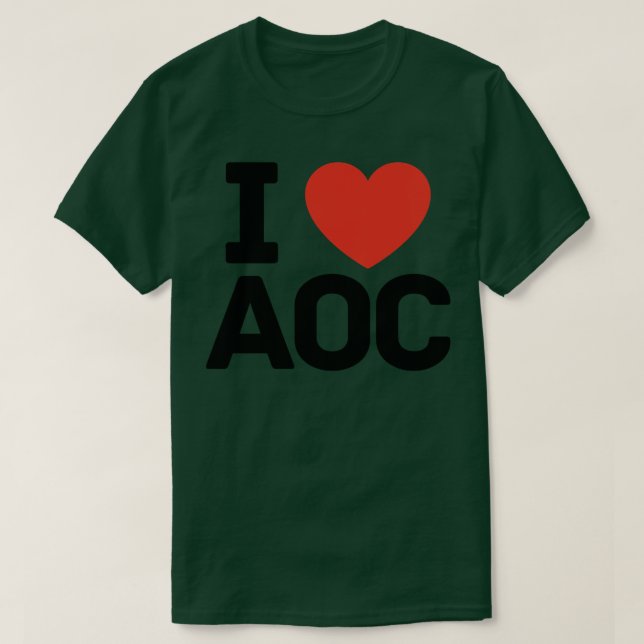 I KÄRLEK AOC T SHIRT (Design framsida)