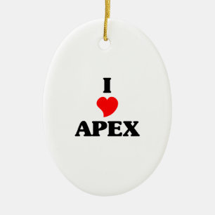 I kärlek Apex Julgransprydnad Keramik