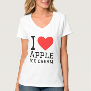 I kärlek Apple glass T Shirt