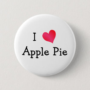 I Kärlek Apple Paj Knapp