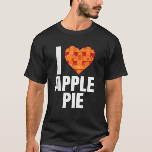I Kärlek Apple Paj T Shirt