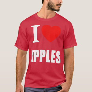 I Kärlek Äpplen För manar kvinnor och Studenter Ve T Shirt
