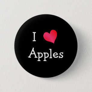 I Kärlek Apples Knapp