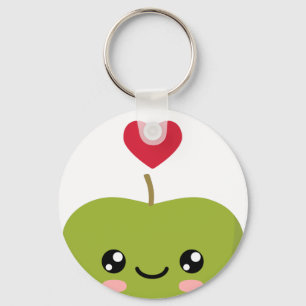 I kärlek Apples-nyckelkedjan Nyckelring