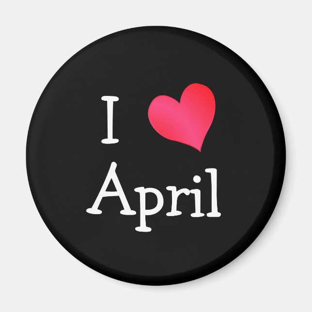 I Kärlek April Magnet (Framsidan)
