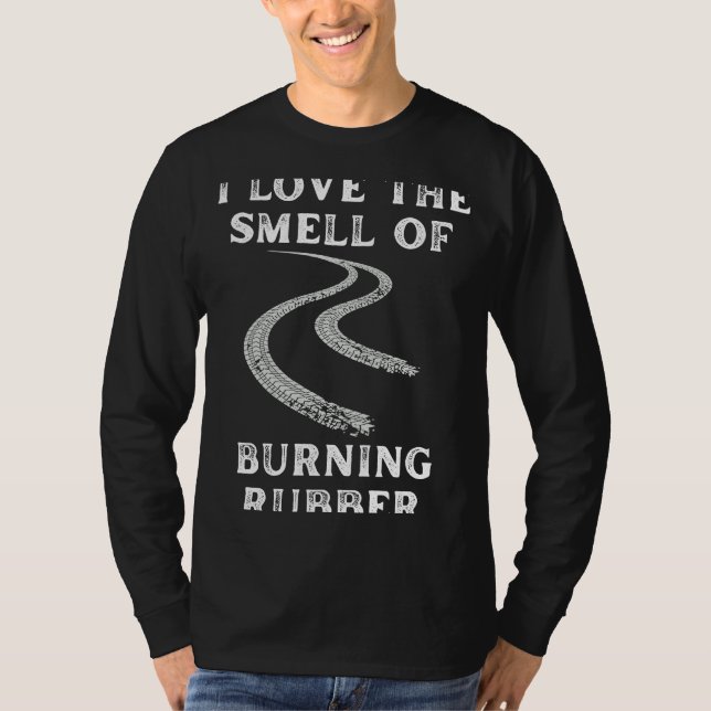 I kärlek är den mekaniska gummiproppen t shirt (Framsida)