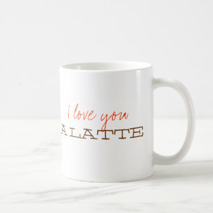 I kärlek är du ett sött, sött valentinkaffe kopp