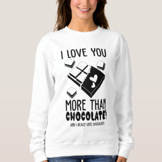 I Kärlek är du mer än choklad, svart och vitt T Shirt