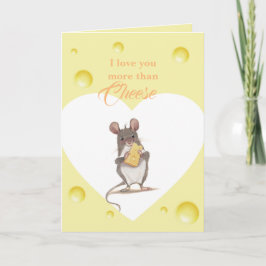 I Kärlek är du mer än ett ostkort Kort