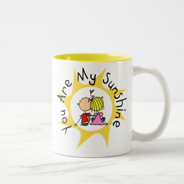 I Kärlek är du min solsken Två-Tonad Mugg (Höger)