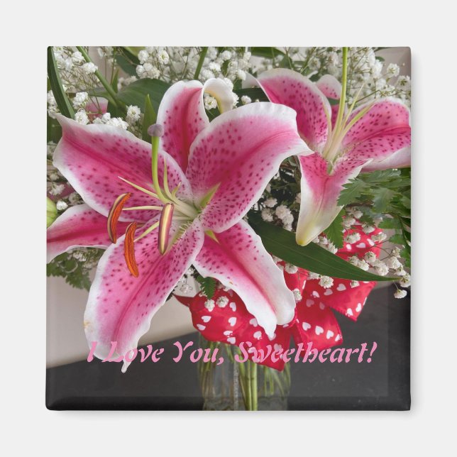 I KÄRLEK ÄR DU SVETTA, magnet (Framsidan)