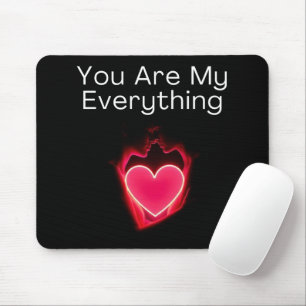 I kärlek är du valentintrenderande Mousepad-design Musmatta