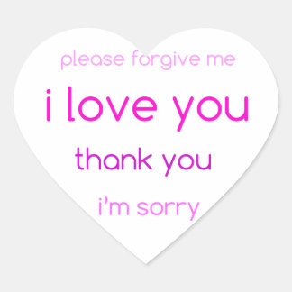 i kärlek är hjärtdekalen hjärtformat klistermärke