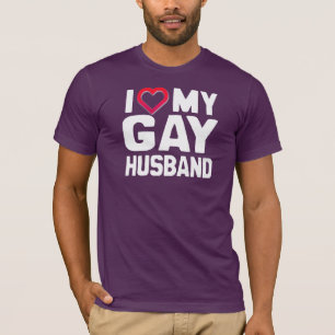I KÄRLEK ÄR MIN GAY MAKE - VIT -.png Tee